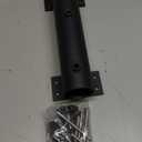 Heavy Duty Adjustable Metal Patio Umbrella Holder Clamp Stand - Durable Umbrella Mount for Deck Railing, Outdoor Courtyard & Balcony - Perfect for Wind Resistance