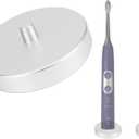 Silver Electric Toothbrush Holder for Bathroom, Stainless Steel Freestanding Brush Holder, Compatible with Philips Sonicare Protective Clean 5100, 4100, 5300, 6500, 6100, New Philips 1100, 2100