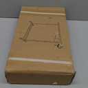 Clothing Rack, 55.51 Inch Heavy Duty Clothes Rack Rolling Garment Rack with Wheels and Bottom Shelf, 130LB Capacity Clothes Racks for Hanging Clothes, Coats, Shirts, Sweaters, Skirts, Black (Single)