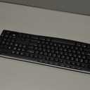 Logitech K270 Wireless Keyboard for Windows, 2.4 GHz Wireless, Full-Size, Number Pad, 8 Multimedia Keys, 2-Year Battery Life, Compatible with PC, Laptop, Black (1 Pack)