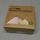 2 Pack and Play Sheets, Waterproof Mini Crib Sheets Fitted - 38x26 Organic Cotton Pack N Play Sheets for Graco Pack and Play Mattress, Playard Baby Crib Sheets, Neutral for Boy, Girl, Toddler (Cameo)