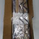 Stackable 4 Bottles Wine Rack  Compact Metal Wine Holder for Countertop, Cabinet, Pantry, Bar, or Small Spaces  Small Freestanding Wine Storage Organizer for Tight Spaces (1 Tier, Black)