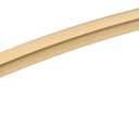 Amerock | Cabinet Pull | Champagne Bronze | 6-5/16 inch (160 mm) Center-to-Center | Surpass | 1 Pack | Drawer Pull | Cabinet Handle | Cabinet Hardware