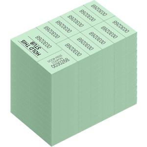 Kosiz 504 Sheets Raffle Auction Tickets with 10 Bid Numbers Raffle Tickets for Silent 10 Bid Numbers Basket Auction Church Events(Light Green)