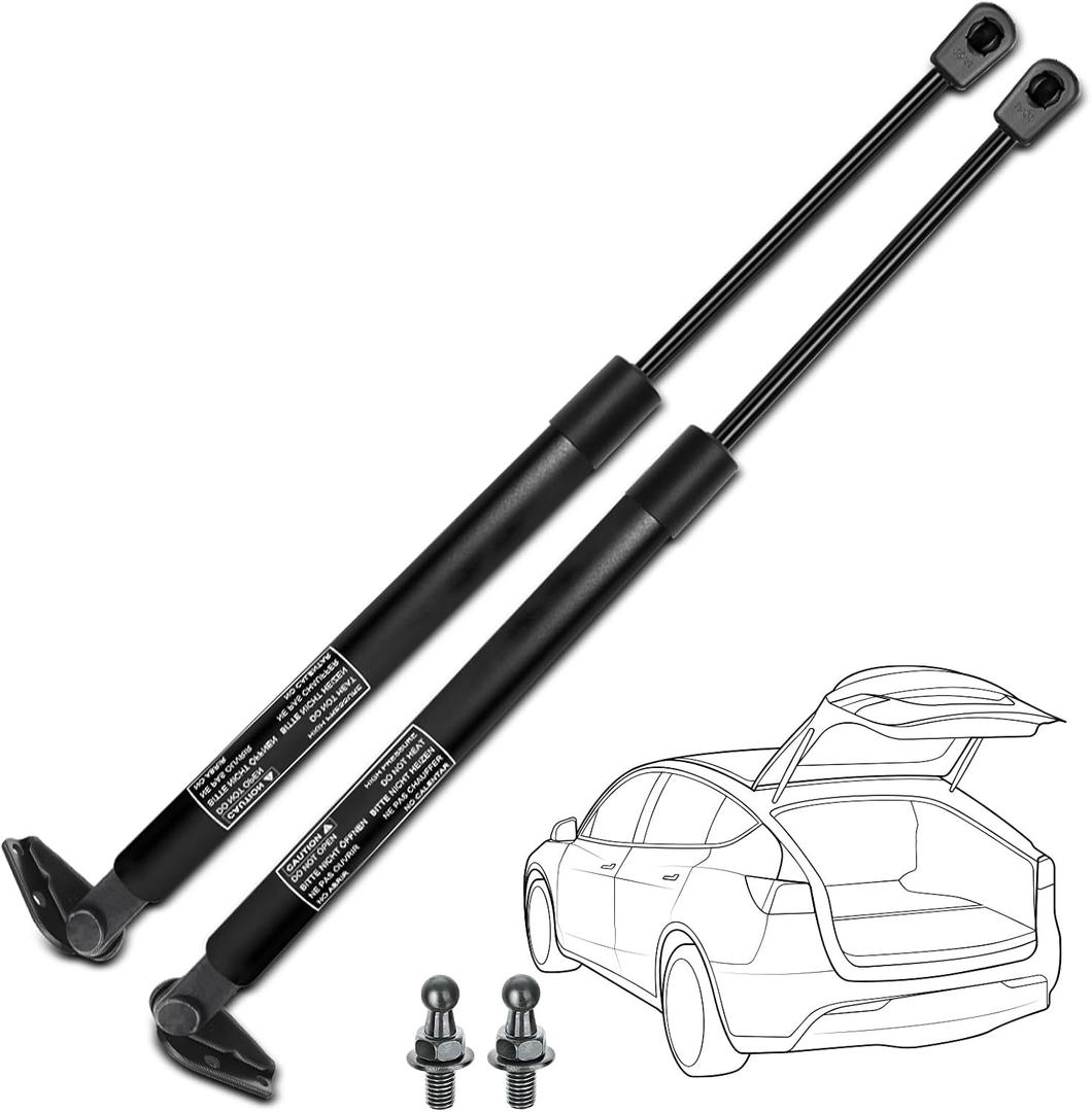 YHTAUTO Rear Liftgate Gas Struts Lift Supports for Mazda MPV 2000-2006