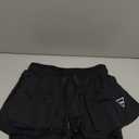 YLDUJ AMUM Womens Flowy Shorts with Pockets (X-Small, Black)