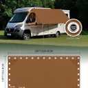 Canvas Tarp 10x20ft 22Mil Water-Resistant Tarps with Aluminum Grommets, 14OZ UV-Resistant Tarpaulin,Heavy-Duty Multi-Use Cloth Covers for Wood/Car/Roof/Boat/Camp/Canopy