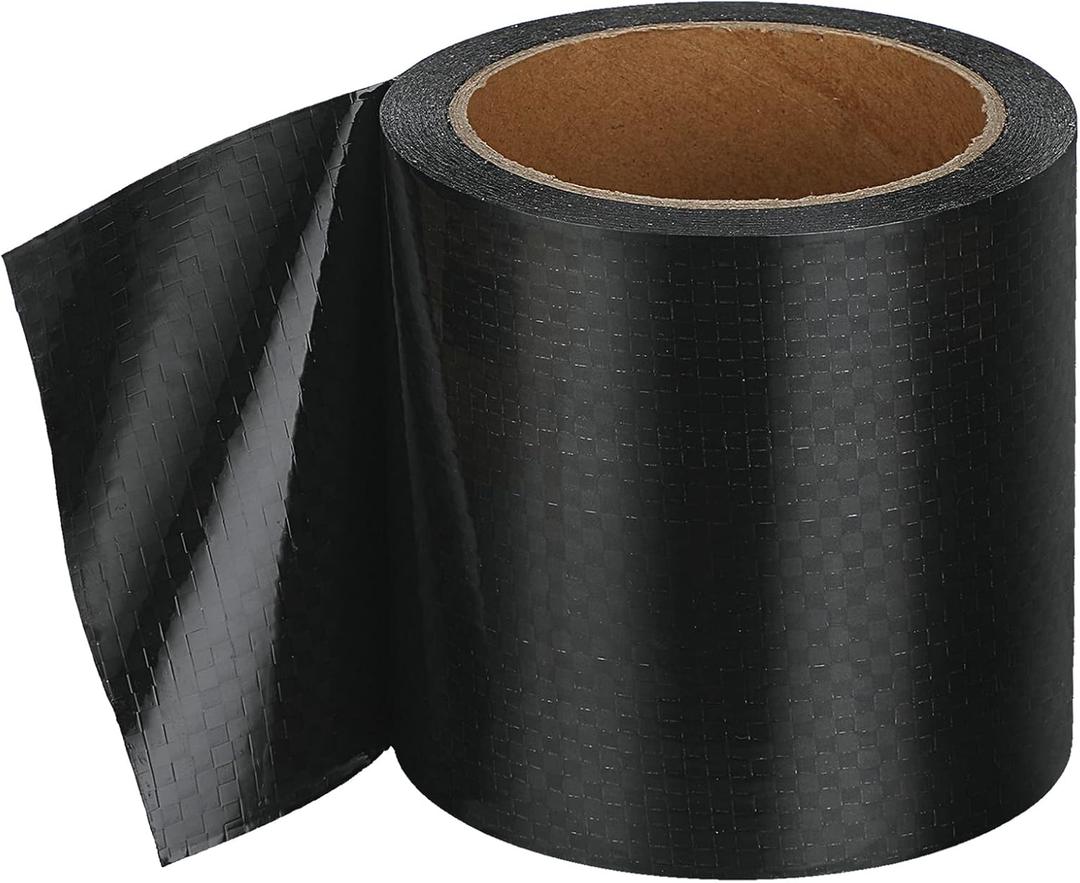 Frienda RV Underbelly Tape RV Underbelly Material Waterproof Flex Repair Fabric Belly Tape Sealing Permanent Patch for Mobile Home, Camper Travel Trailer, Tear Repair Patch (6 Inch x 82 Feet)