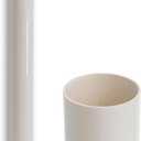 iElyiEsy Anti Rust Flag Pole Sleeve for 20 Ft 25 Ft Flagpole Replacement Outdoor Yard Porch Patio 2 3/16 x 20 in (55mm PVC)