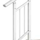 Hand Rails for Outdoor StepsStair Handrail & Indoor Stair Railing KitRailings for Outdoor Steps for Fence & Outdoor Steps (2 Step-White)