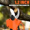 Maxlander Pole Pruning Shears, 1.2" Cutting Diameter, 2 x 3.0Ah Batteries