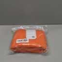 American Baby Company Supreme 100% Natural Cotton Jersey Knit Fitted Crib Sheet for Standard Crib and Toddler Mattresses, Orange, Soft Breathable, for Boys and Girls, 28x52x9 Inch (Pack of 1), Orange 