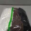 Ficerd 3 Pack Women's Thermal Long Sleeve Shirts Fleece Lined Scoop Neck Stretch Fitted Tops Winter Base Layer Underwear (Large, Black, White, Dark Coffee)