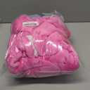 Ramees Wearable Blanket Hoodie for Kids, Sherpa Oversized Sweatshirt Blanket Flannel with Hood Pocket and Sleeves (Pink)