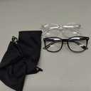 Yogo Vision Bifocal Reading Glasses for Women Men Rectangle Multifocal Readers Fashion Nerd Eyeglasses