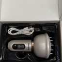 Lymphatic Drainage Massager, Anti Cellulite Massage Tool, Body Sculpting Machine with Red Light Therapy, Heating, Vibration for Stretch Marks & Cellulite, Gift for Women & Men, White