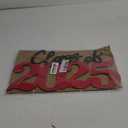 Class of 2025 Wooden Sign Graduation Decorations Red 2025 Graduation Photo Booth Prop Grad 2025 Wooden Sign Graduation Party Decorations