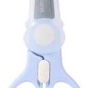 Premium Stainless Steel Portable Baby Food Safety Scissors, Detachable Feeding Shears for Toddlers Infant Kids Food Cutting Meats Noodles Vegetables with Protactive Cover