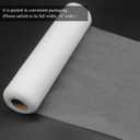 White Tulle Fabric Rolls 54 Inch by 20 Yards Fabric Tulle Bolt for Wedding Decorations Christmas Gift Wrapping Plant Cover DIY White Tutu Baby Shower Table Skirt Birthday Party Craft Supplies