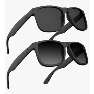 MAXJULI Polarized Sunglasses for Men and Women,UV Protection Rectangular Sun Glasses 8806 Pack of 2