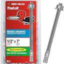 Red Head 1/2 in. x 7 in. HOT Dipped Galvanized Wedge Anchor 6CT