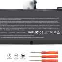 A1382 Laptop Battery for MacBook Pro 15 inch (only for Early/Late 2011, Mid 2012) A1286 MC721LL/A MC723LL/A 661-5844 020-7134-A[10.95V 77.5WH]
