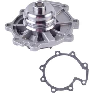 AW4091 Water Pump Kit with Gasket Compatible with 2001-2003 Ford Escape Taurus, Mazda MPV Tribute, Mercury Cougar Sable, Engine 3.0L 2.5L