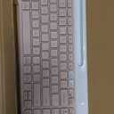 Logitech K580 Multi-Device Slim Wireless Keyboard, Built-in Cradle for Device; for Laptop, Tablet, Desktop, Smartphone, Win/Mac, Bluetooth/Receiver, Compact, Easy Switch, 24 Month Battery - Rose