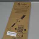 Autovir Extendable Snow Brush & Ice Scraper for Car Windshield | 26" Car Snow Brush with Ice Scraper | Extendable Snow Remover for Cars & SUVs | Snow Scraper for Car Windshield and Windows (Mini Brush-orange)