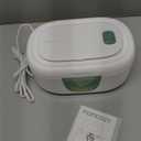 Momcozy Baby Wipe Warmer, Innovative Spring Design, Large Capacity Wipes Dispenser, Fast and Even Heating, 4 Modes of Temperature Heating Control, Diaper Wipe Warmer with Night Light (Classic WW01 60-80pcs, Green)