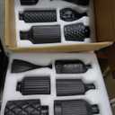 12pcs Glass Black Bud Vases Set, Small Vases for Flowers, Bud Vase for Centerpieces in Bulk, Mini Vintage Vase for Rustic Wedding Decorations, Office and Home Table Flower Décor