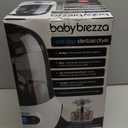 Baby Brezza Baby Bottle Sterilizer and Dryer Machine  Electric Steam Sterilization - Universal Fit - Pacifiers, Glass, Plastic, and Newborn Feeding Bottles (White)