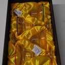 10 oz Margarita Cocktail Glasses + Colorful Party Rims | Set of 4 | Classic Frozen Drinks Stemware + Fun Cactus Gift Box | Thick Stem, Heavy Duty, Clear Hand Blown Glassware Drinking Set