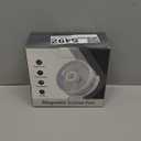 Magnetic Cruise Fan with 12000mAh Battery - Portable Cabin Air Circulator, 3-Speed LED Desk Fan with Timer, Power Bank & Ceiling/Wall Mount, Cruise Ship Approved for Travel (Black)