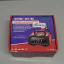 YONHAN Battery Charger 20A 12V/24V LiFePO4 Lead Acid Fully Automatic Battery Maintainer, Car Battery Trickle Charger Automotive w/Repair, Winter Mode, for AGM, STD, Gel, Deep Cycle Batteries