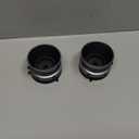 Nab Reel Hub Adaptors for 10in Reel to Reel Tape Recorders, 1 Pair Aluminium Nab Hub Device for for Akai for TEAC, Universal Loading Device (Black)