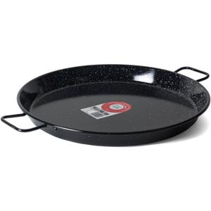 Garcima 16-Inch Enameled Steel Paella Pan, 40cm (Medium)