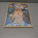 Girl Room Wall Art Prints The Girl In The Sea And Fish Poster Canvas Art Wall Decor Picture For Bedroom Office Dorm Bathroom Wall Decor Aesthetic Home Artwork 12"  16" With Framed (MK04.)