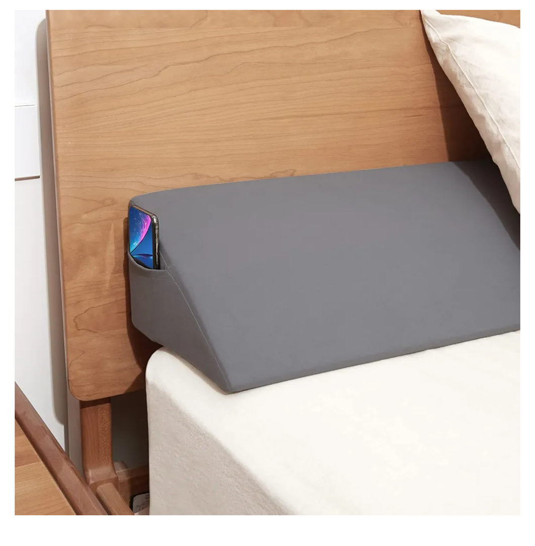 Talcusble King Size(76"x10"x6") Bed Wedge Pillow, Bed Gap Filler, Mattress Wedge, Headboard Pillow Fill The Gap (0-6") Between Your Headboard and Mattress