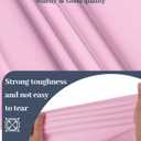 3 x 3 Pack Premium Pink Plastic Table Cloths Disposable, 54 x 108 Inch Rectangle Tablecloths, Waterproof Table Cover, Decorative Tablecloth for Girl Birthday Party, Valentine, Wedding, Valentine