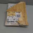 Corner Bread Box for Kitchen Countertop - New 2026 Design, Vintage Bamboo Wooden BreadBox, Large, Double Layer Storage for Homemade Bread, Sourdough, Panera, Under Cabinet Organizer