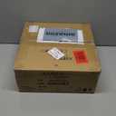 Aspen Creative 25004-68-1 Replacement 2-Tone Clear & Sandblasted Glass shade for Flush Mount or Semi-Flush Mount, 1/2" Center Hole, 11-3/4" Diameter x 3-7/8" Height