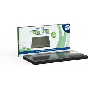 Testing Stone for Gold, Precious Metal Test Acid Silver Jewelry Tester Scratch Value Purity Scrap Platinum Detecting Tool Goldsmithing Tools Portable Making Detection Solutions Stones Coins Antique