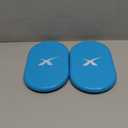 X-Protector Sliders for Working Out - 2 PCS - Double-Sided Exercise Sliders for Hard & Carpeted Floors - Gliders for Exercising (Light Blue)