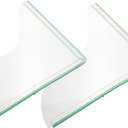 1Pair Clear Bath for Shower Bathtub Water Drip Blocker Splash Protection for Washbasin Tub Versatile Easy to Install