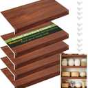 Wire Rack Covers, 32*12 Inch Shelf Covers for wire Shelving, Easy to Cut Closet Wires Shelf Cover-0.31 inch Thick (Not Wood) Moisture Resistant Durable Shelves Cover, Easy Install for Pantry, Kitchen