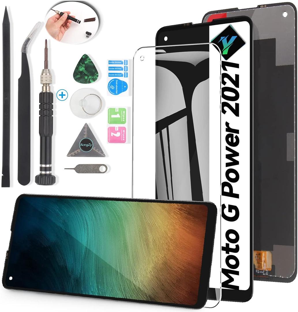LCD for Motorola Moto G Power 2021 XT2117 XT2117-3 XT2117-4 Screen Replacement Touch Display Digitizer Assembly for Motorola Moto G Power 2021 LCD Display
