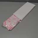 Pink Bow Table Runner 72 Inches Cute Heart Linen Fabric Scalloped Table Runner Coquette Dining Decor for Birthday Baby Shower Party Valentine's Home Decor(Bow B)