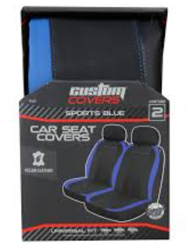 Custom Covers Car Seat Covers, 2pack