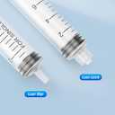 500 ml Large Syringe for Liquids, Syringe Without Needle for Thick Liquids, 3 Pack Individually Wrapped